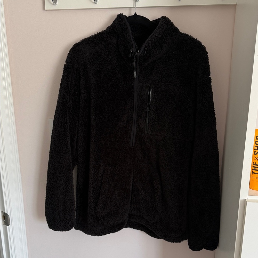 PINK Victoria's Secret Black Fleece Hoodie